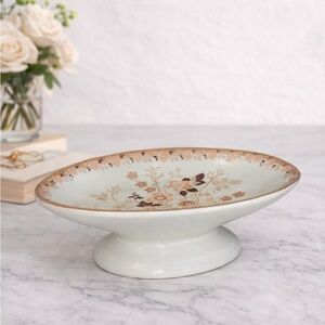 Vintage beautiful Royal Ames Japanese Soap Dish with Floral Pattern